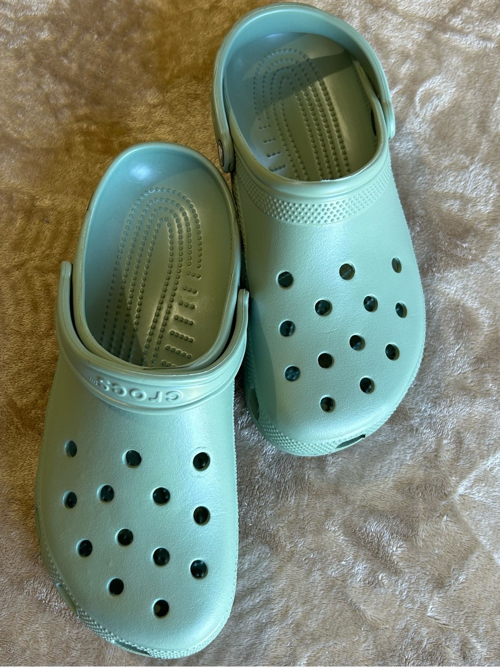 CROCS Kids Classic Clog in Mint Green